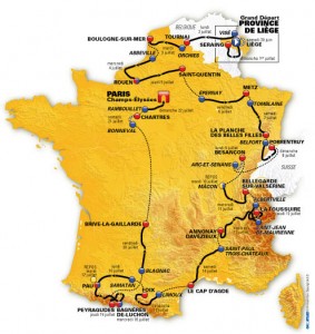 Bet on the Tour de France 2012