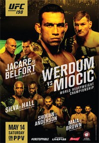 UFC 198 Poster